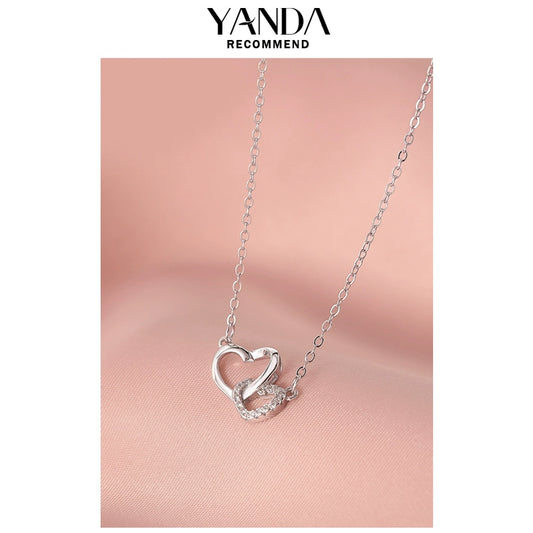 Yanda Heart Women's Ins Clavicle Chain Valentine's Day Buckle